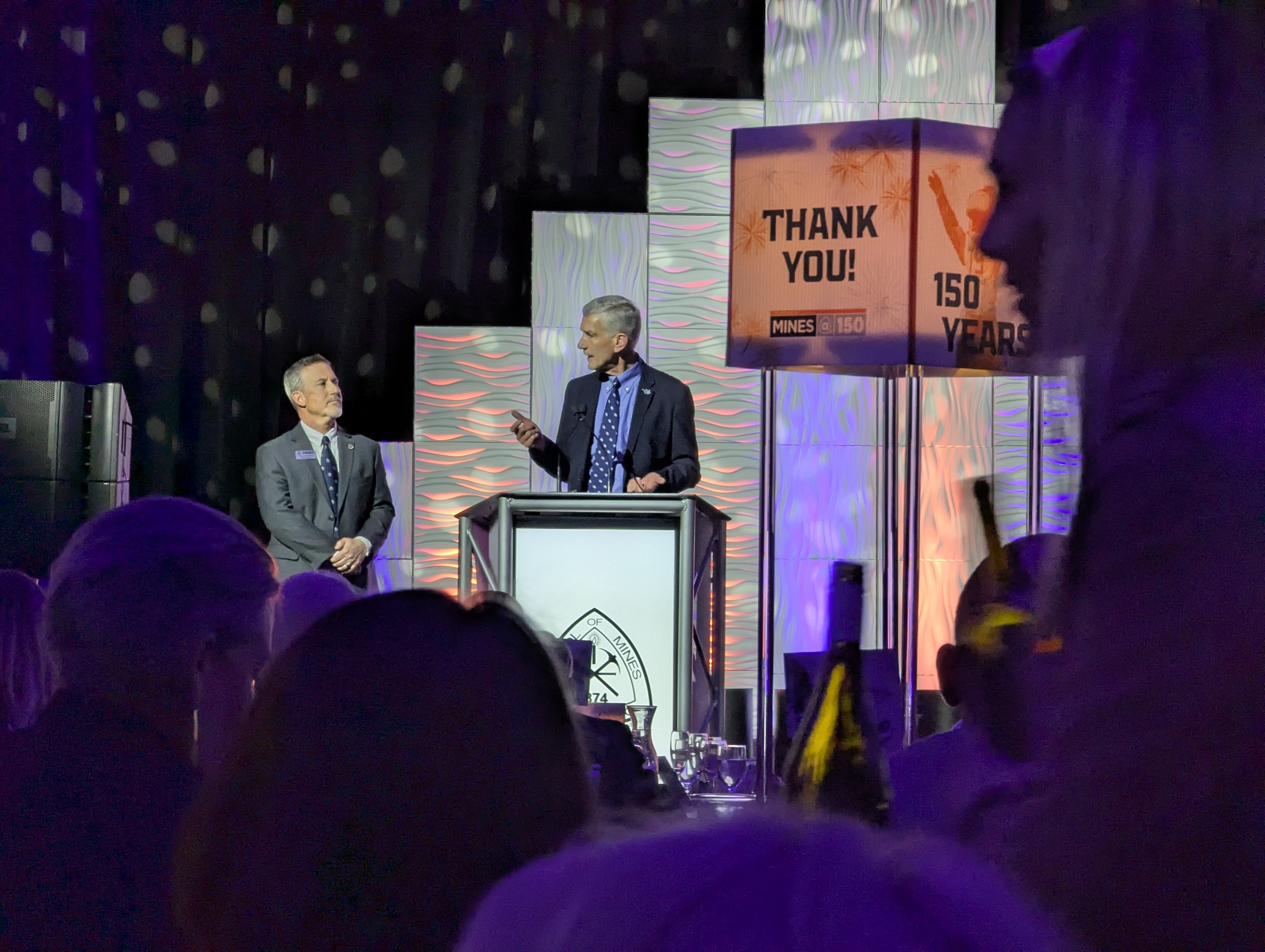 Colorado School of Mines, Golden Colorado, CSM President, Paul Johnson, Brian Winkelbauer, Mines Foundation